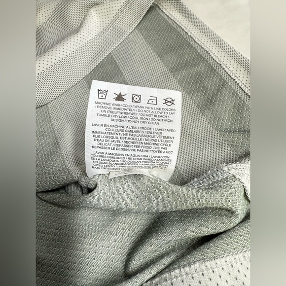 NIKE Men's Tonal Cooling beige and gray striped Polo Shirt size XXL - Picture 12 of 14